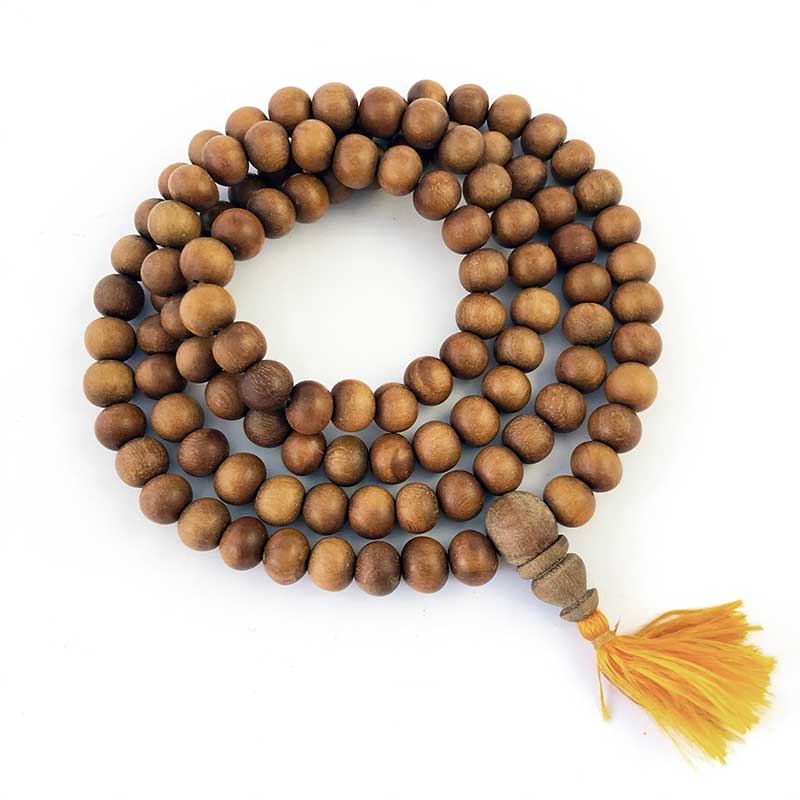 Sandalwood Mala - Tibetan Buddhist Society