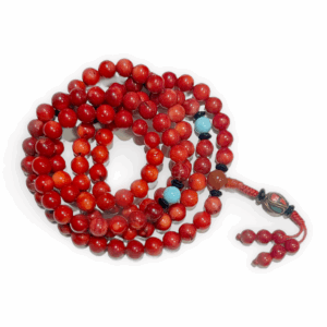 Coral & Turquoise Mala