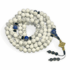 Howlite & Lapis Mala