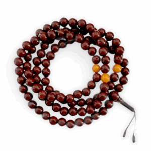 Decorated Red Lotus Seed Mala