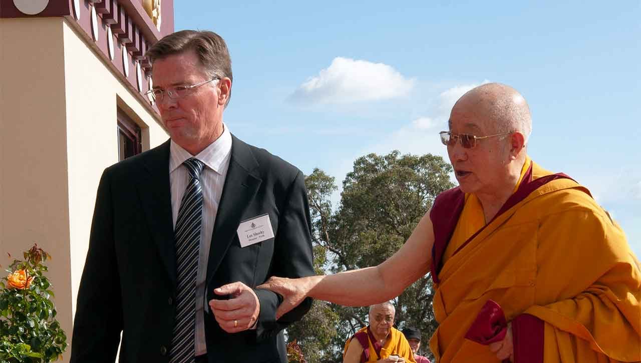 Les & Geshe La